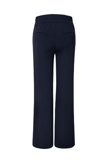 Picture of Tall Ladies Slip-on Trousers Stripe L37 Inch, dark blue