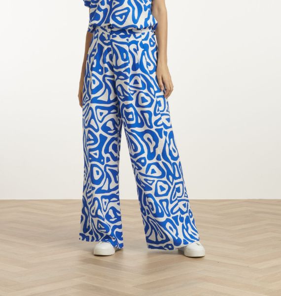 Zeige Details für Tall Damenhose Weites Bein L37 Inch, cobalt blue print Bild von Tall Damenhose Weites Bein L37 Inch, cobalt blue print