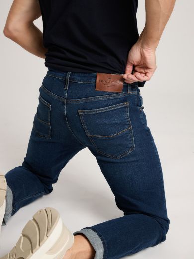 Bild von Tall Herren Jeans Damien Slim Fit L36 & L38 Inch, dark blue