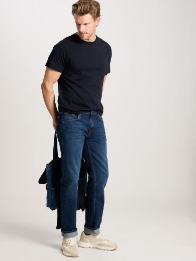 Bild von Tall Herren Jeans Damien Slim Fit L36 & L38 Inch, dark blue