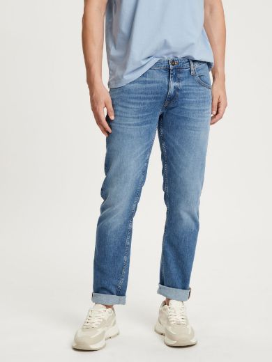 Picture of Tall Men Jeans Damien Slim Fit L36 & L38 Inch, light mid blue
