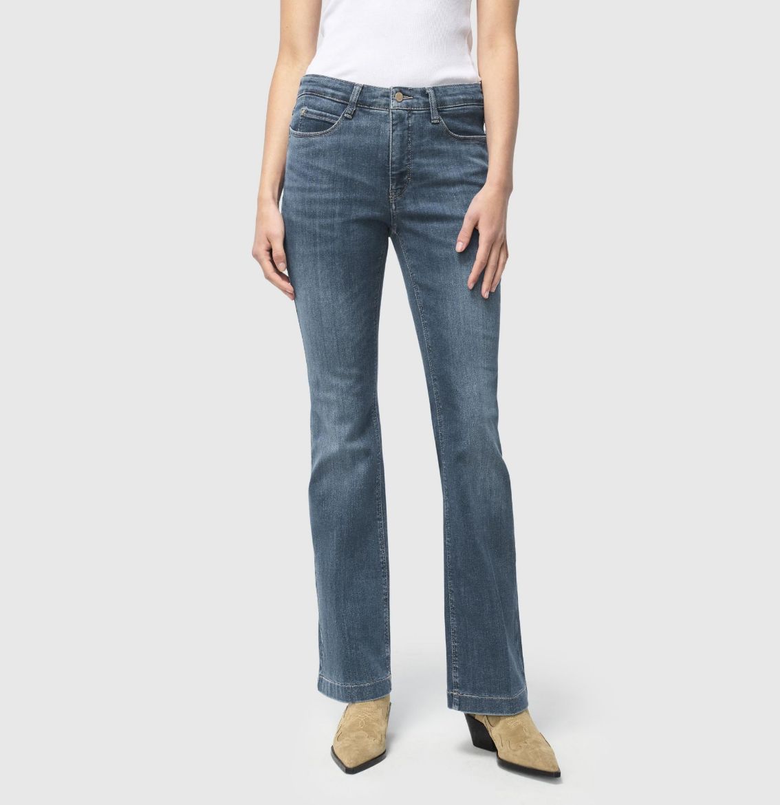Bild von Tall Damenjeans Dream Bootcut L34 & L36 Inch, blue vintage wash