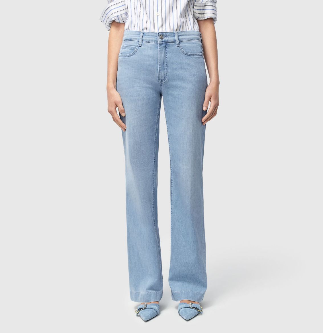 Bild von Tall MAC Wide Leg Damenjeans L34 & L36 Inch