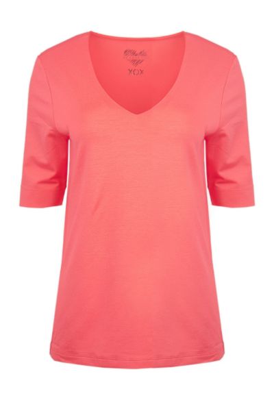 Zeige Details für Tall Damen T-Shirt V-Ausschnitt Halbarm Bild von Tall Damen T-Shirt V-Ausschnitt Halbarm