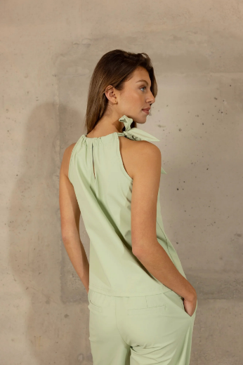 Bild von Neckholder Top, jade green