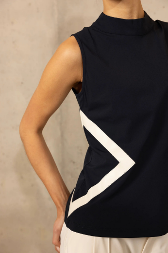 Bild von Tall Ärmelloses Top Extra Lang, dark blue