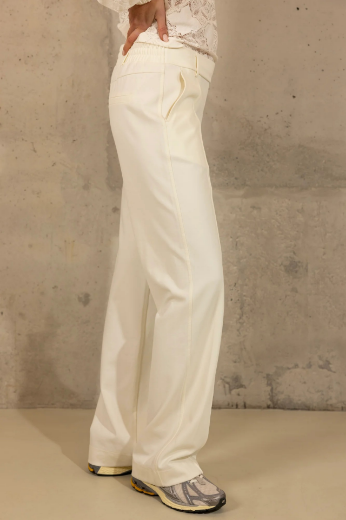 Bild von Tall Damen Schlupfhose Biesennaht L37 Inch, salt