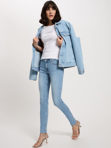 Picture of Tall Women Skinny Jeans Alan L34 & L36 Inch, light blue