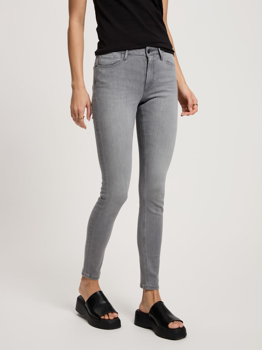 Image de Tall Femmes Jeans Alan Skinny Fit Longueur 34 & 36 Pouces, gris