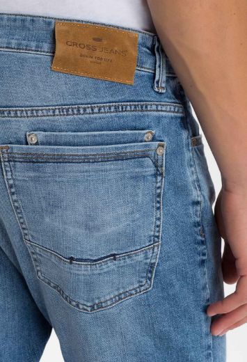 Image de Cross jeans Dylan regular fit L38, light blue used