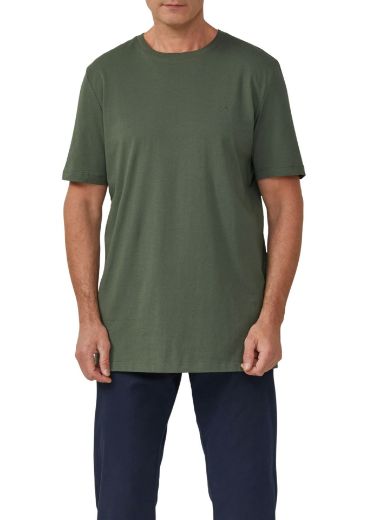 Image de Tall Hommes T-Shirt en Coton Extra Long
