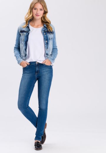 Picture of Cross jeans Alan skinny fit L36 inches, mid blue