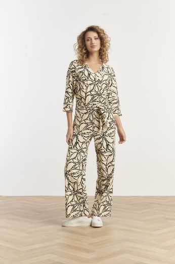 Bild von Tall Jumpsuit Extra Lang, sand black