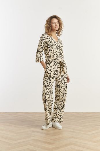 Bild von Tall Jumpsuit Extra Lang, sand black