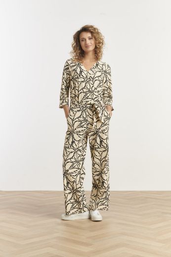 Bild von Tall Jumpsuit Extra Lang, sand black