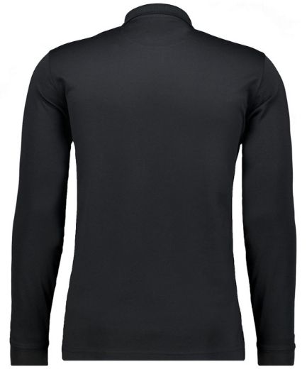 Bild von Tall Herren Softknit Langarm Poloshirt