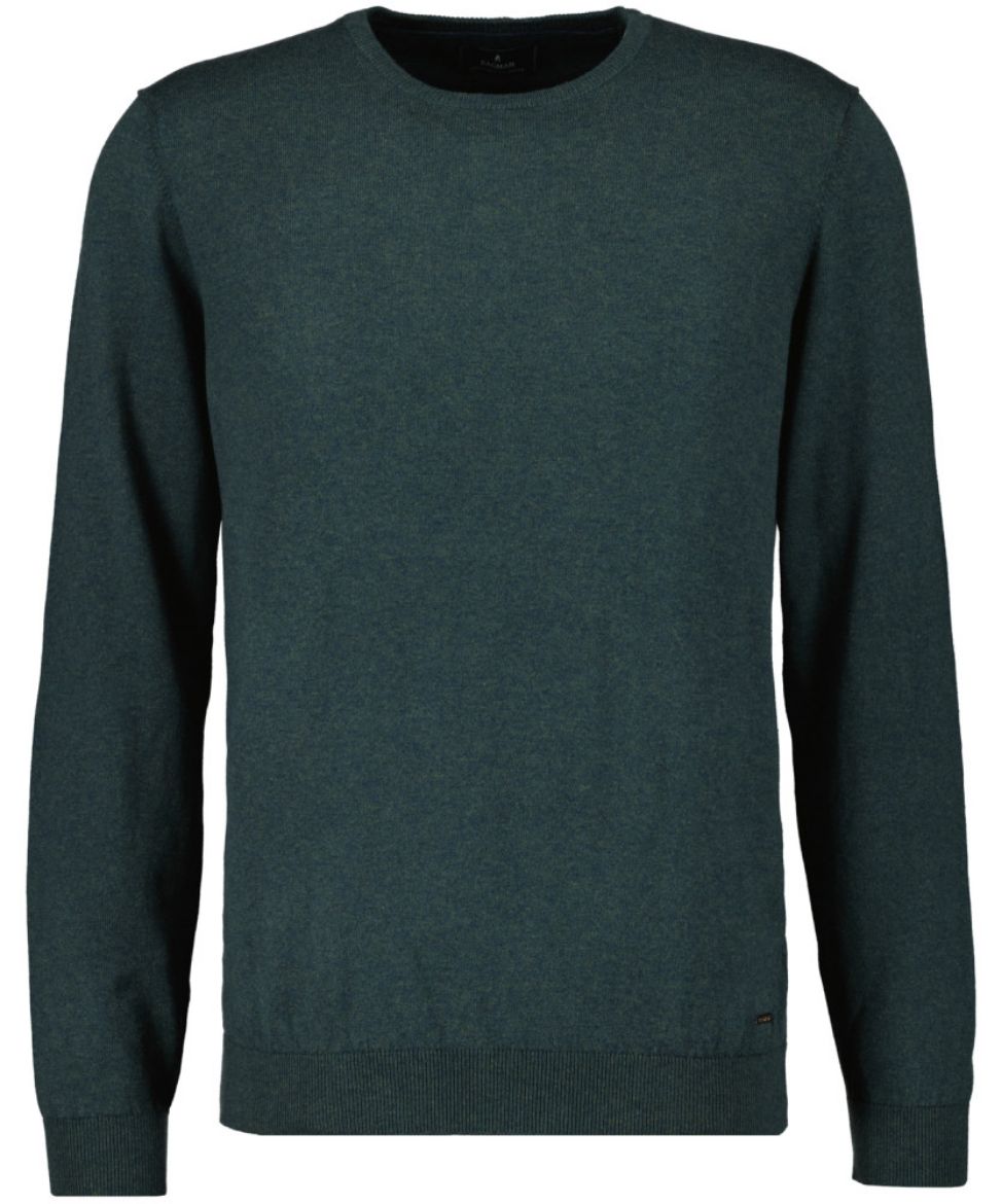 Bild von Tall Herren Rundhals Baumwoll-Kaschmir Pullover