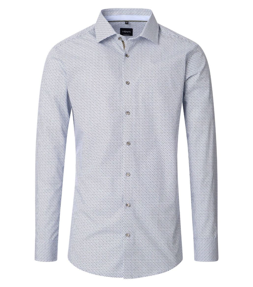 Image de Tall Homme Chemise Modern Fit Longueur Manches 72 cm Imprimé Minimaliste Pois