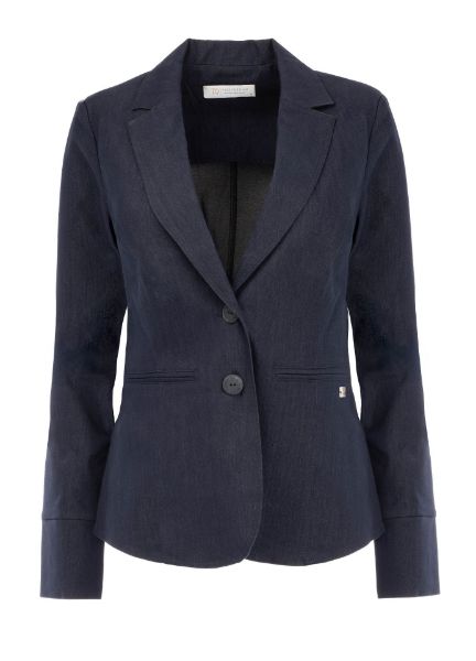 Agrandir l'image de Tall Femmes Blazer Manja V Feminine Denim Image de Tall Femmes Blazer Manja V Feminine Denim