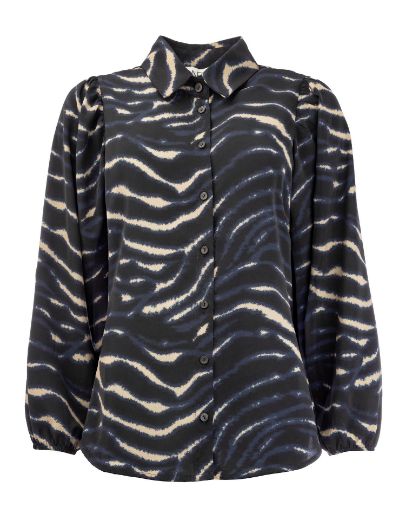 Picture of Tall Women Blouse Mayliera Estate Blue Sea Voyage Woven