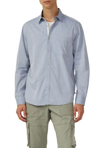 Show details for Tall Men's s.Oliver Regular Fit: Washed Shirt with Button-Down Collar Picture of Tall Men's s.Oliver Regular Fit: Washed Shirt with Button-Down Collar