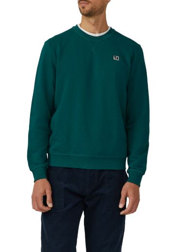 Picture of Tall s.Oliver Men's Sweatshirt Cotton Blend Crew Neck Extra Long Sleeves 72 cm