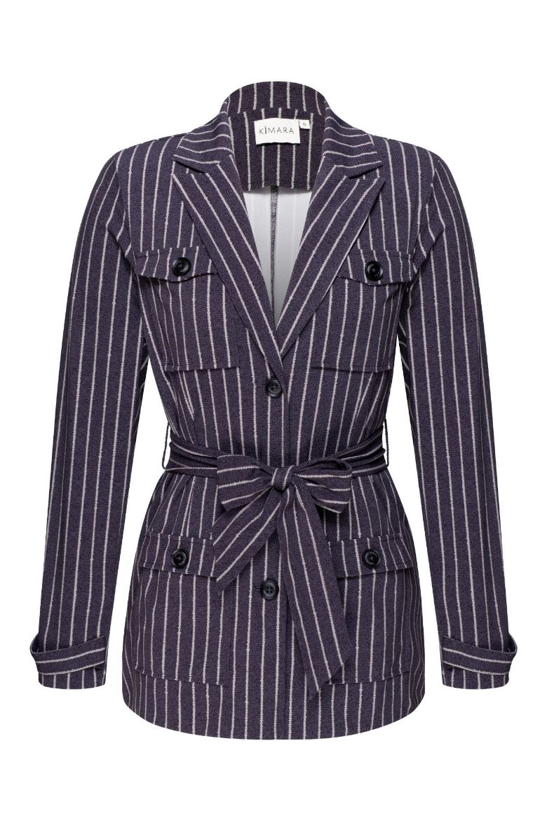 Bild von Tall Damen Blazer Noah Dotted Pinstripe