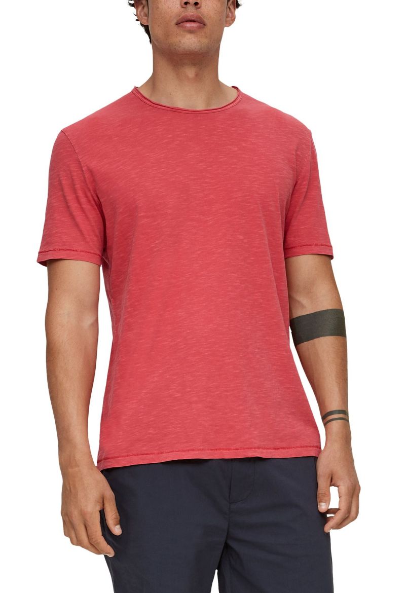 Picture of s.Oliver Tall Round Neck T-Shirt Garment Dyed
