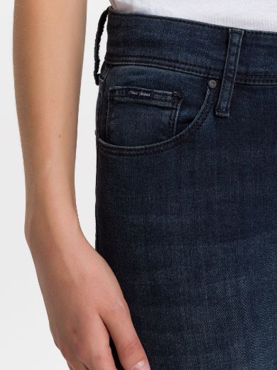 Bild von Tall Cross Jeans Anya Slim Fit L36 Inch, blue black