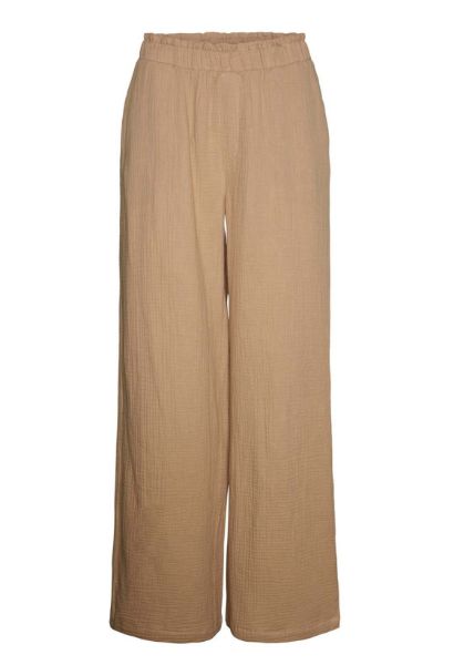 Show details for Vero Moda Tall Natali Trousers, nomad beige Picture of Vero Moda Tall Natali Trousers, nomad beige