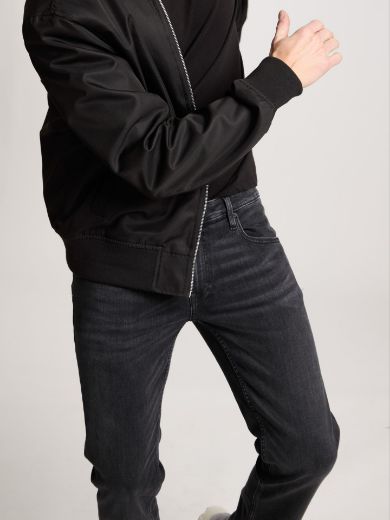 Image de Tall Hommes Jeans Damien Slim Fit Longueur L36 & L38 Inches, anthracite