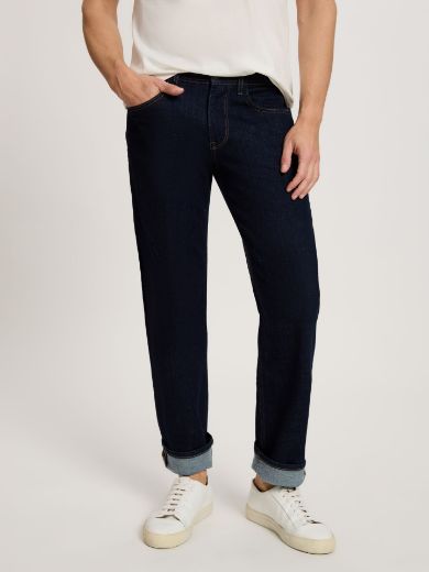 Picture of Tall Men Jeans Antonio Relaxed Fit L38 Inch, dark blue rinsed