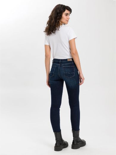 Picture of Tall Women Alan Skinny Fit Jeans L34 & L36 Inch, mid-blue