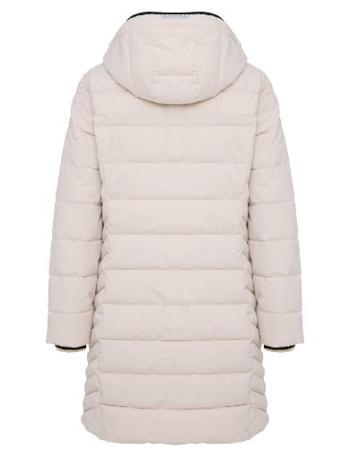 Bild von Tall Damen Rainwear Fake Daunenmantel Extra Lang