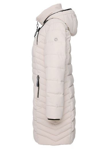 Bild von Tall Damen Rainwear Fake Daunenmantel Extra Lang