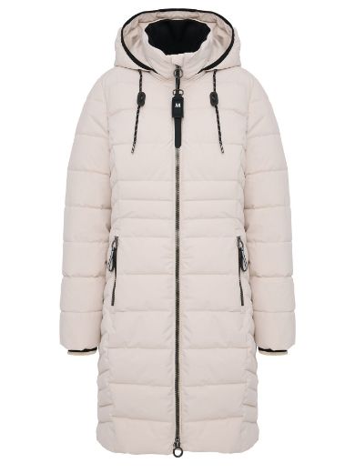Bild von Tall Damen Rainwear Fake Daunenmantel Extra Lang