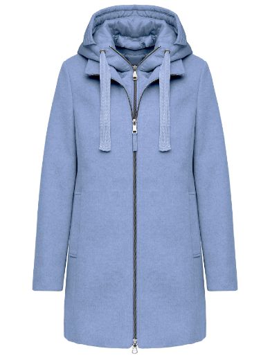 Image de Tall Femme Veste Laine Effet Gilet Extra Long