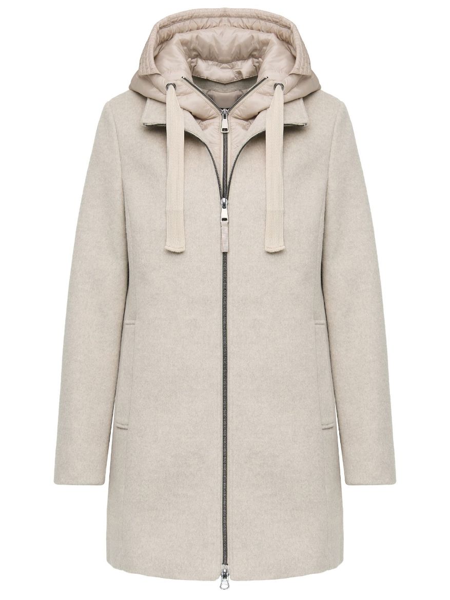 Image de Tall Femme Veste Laine Effet Gilet Extra Long