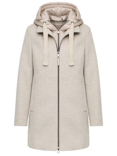 Image de Tall Femme Veste Laine Effet Gilet Extra Long