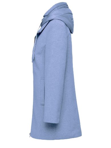 Image de Tall Femme Veste Laine Effet Gilet Extra Long