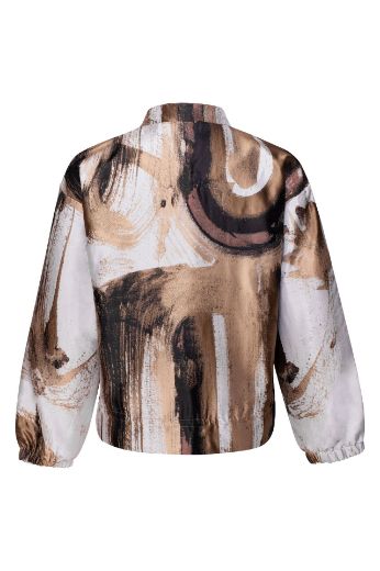 Picture of Tall Women Bomber Jacket Clay Extra Long