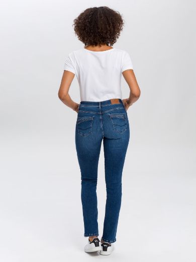 Bild von Cross Jeans Anya Organic Cotton Slim Fit L36 Inch, dark mid blue