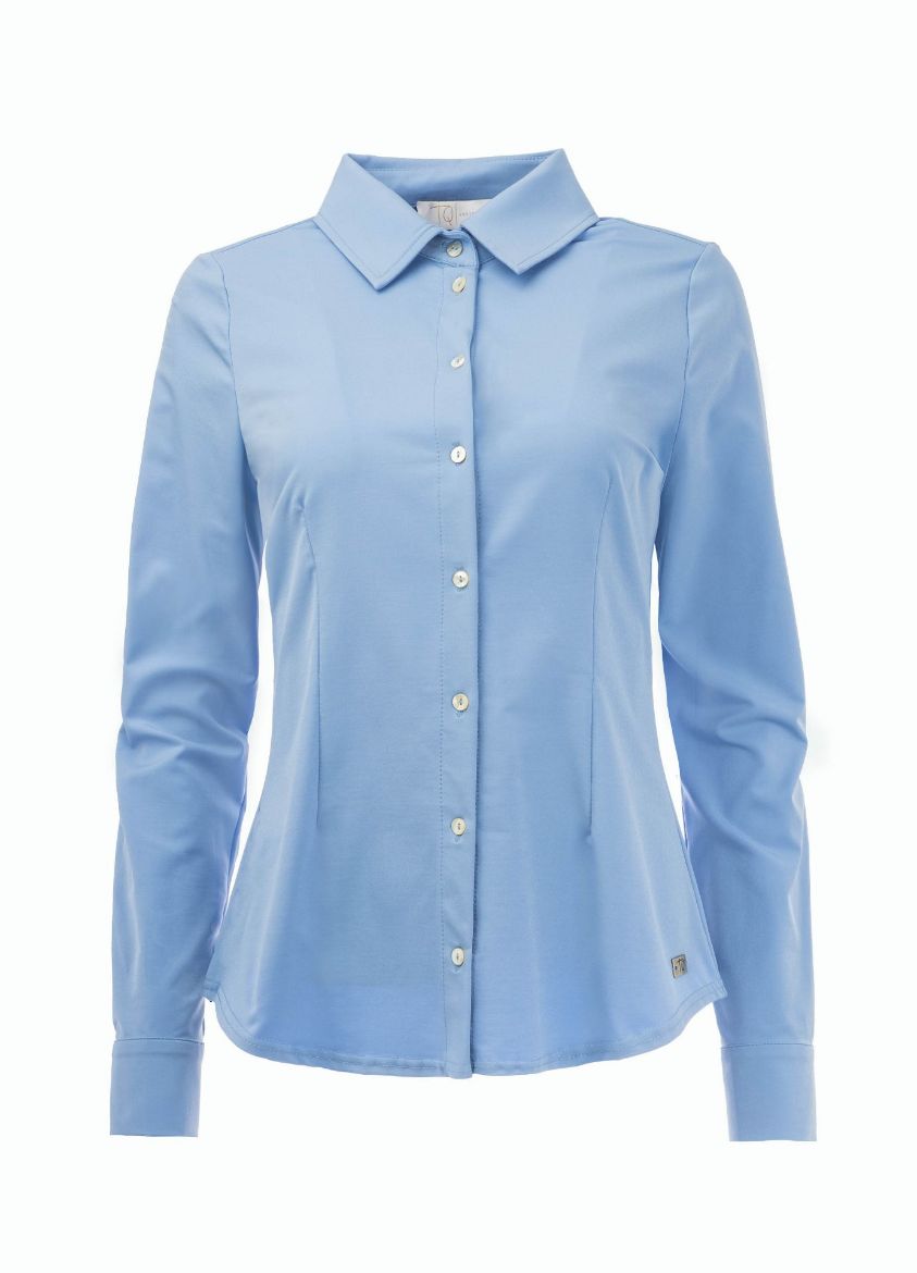 Bild von Tall Damen Bluse Rea Travel Poplin Extra Lang