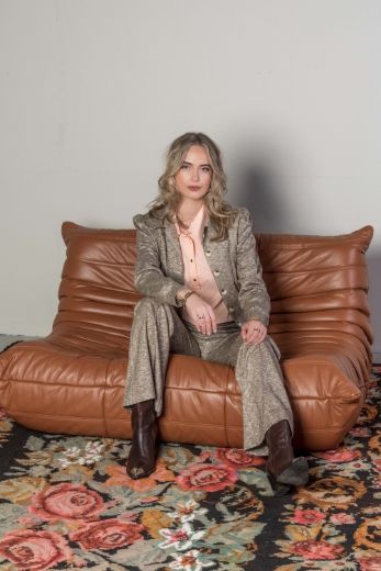 Image de Tall Femmes India Herringbone veste