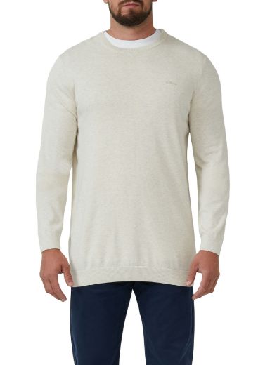 Image de s.Oliver Tall Homme Pull Maille Col Rond