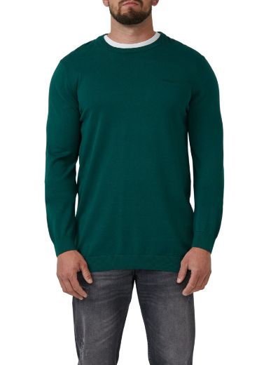 Image de s.Oliver Tall Homme Pull Maille Col Rond