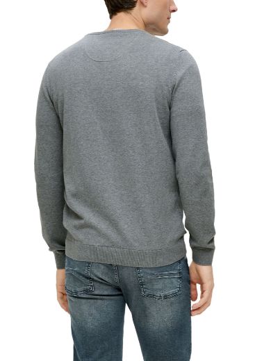 Image de s.Oliver Tall Homme Pull Maille Col Rond
