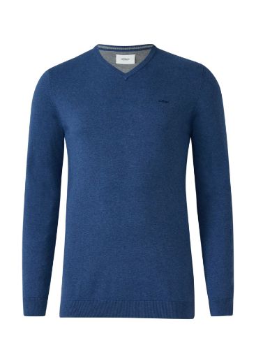 Picture of s.Oliver Tall Men Knit Jumper V-Neck