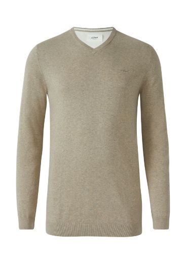 Picture of s.Oliver Tall Men Knit Jumper V-Neck