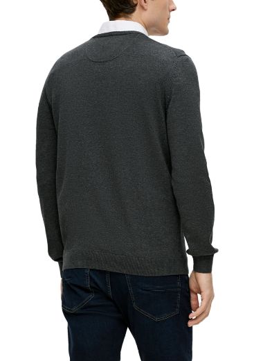 Picture of s.Oliver Tall Men Knit Jumper V-Neck